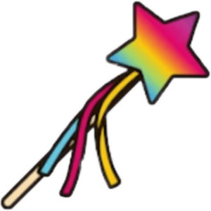 rainbow-wand