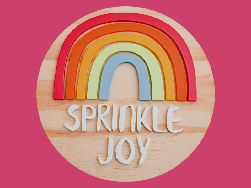 image - sprinkle joy poster