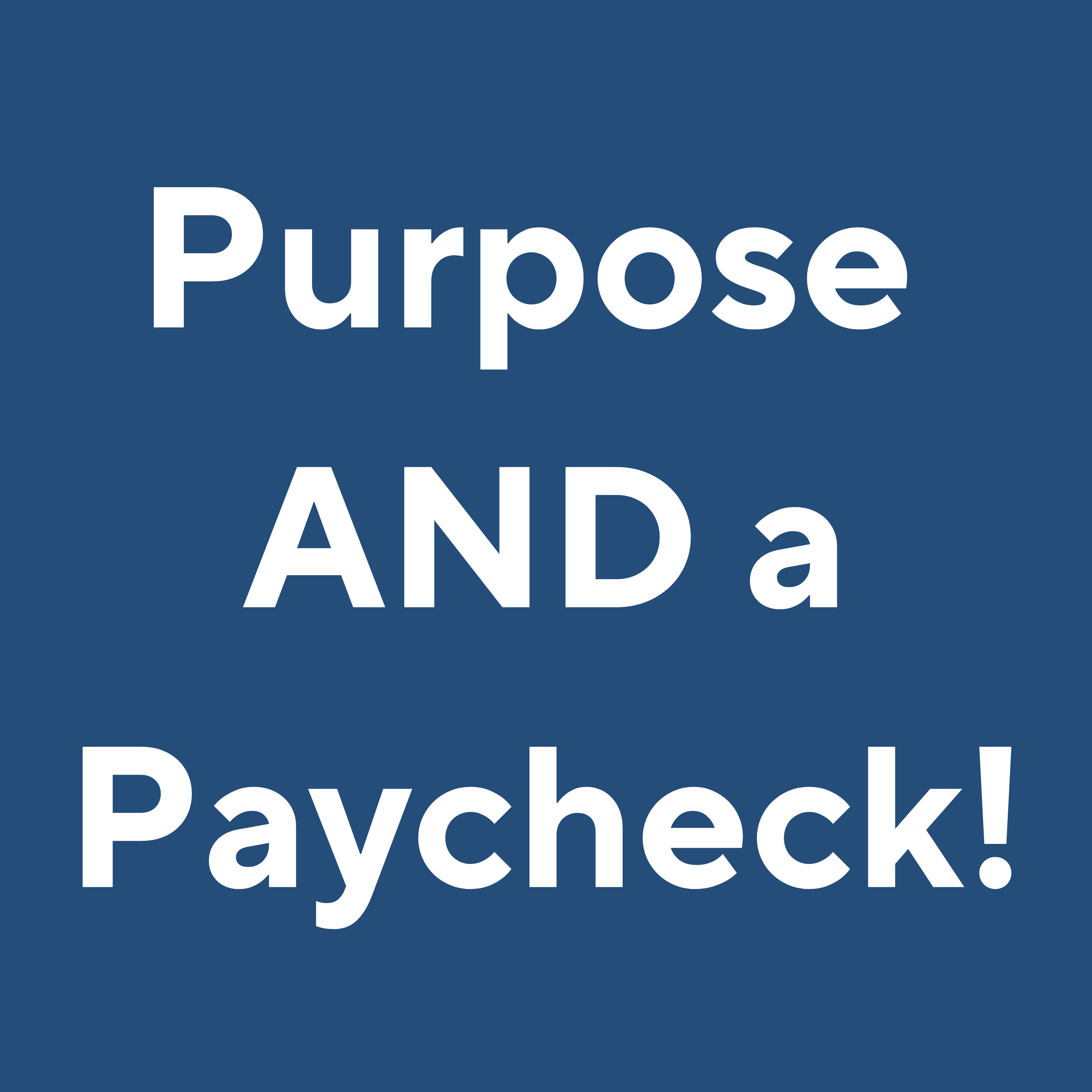 Purpose AND a Paycheck Course with Amber Greene